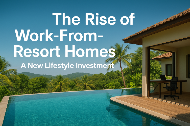 The Rise of Work-From-Resort Homes: A New Lifestyle Investment