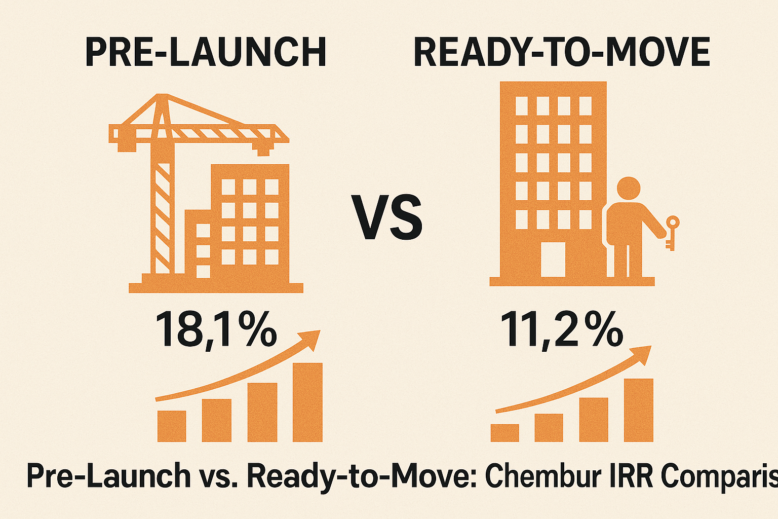 Pre-Launch vs. Ready-to-Move: IRR Comparison for 3 Upcoming Chembur Projects