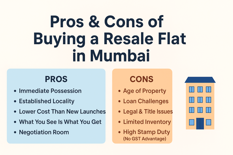 The Pros & Cons of Buying a Resale Flat in Mumbai