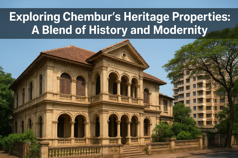 Exploring Chembur's Heritage Properties: A Blend of History and Modernity