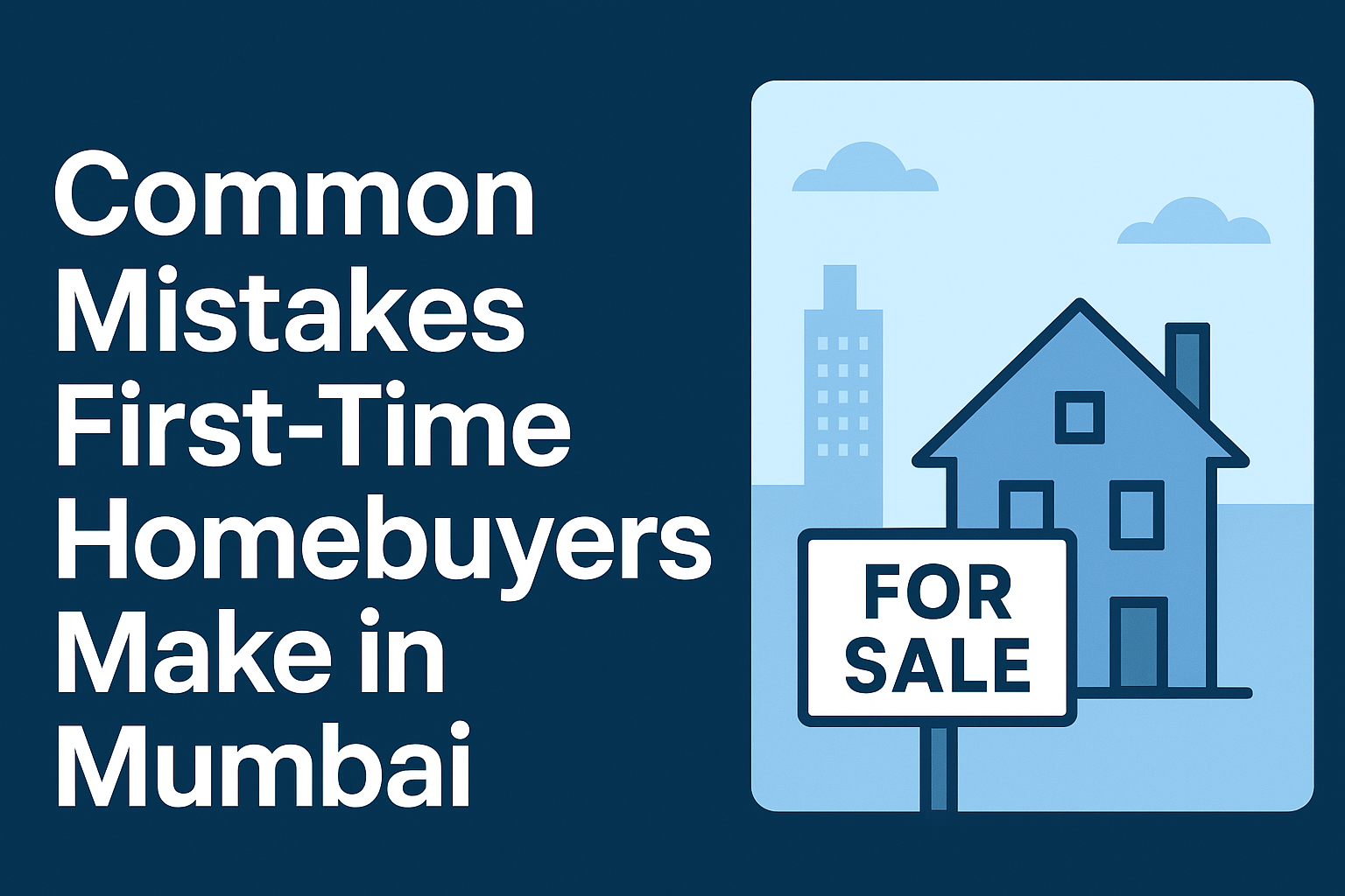 Common Mistakes First-Time Homebuyers Make in Mumbai