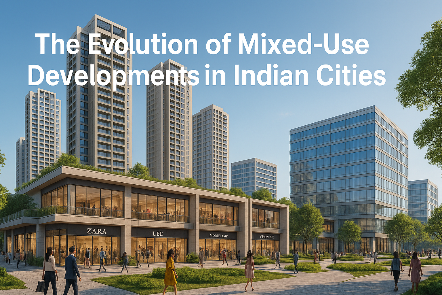 The Evolution of Mixed-Use Developments in Indian Cities