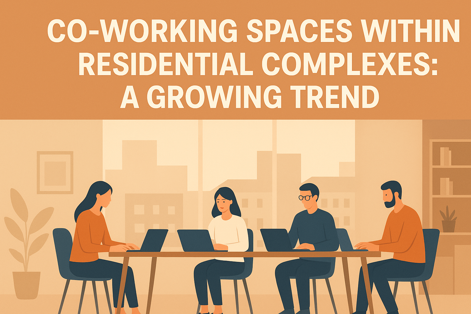 Co-Working Spaces Within Residential Complexes: A Growing Trend