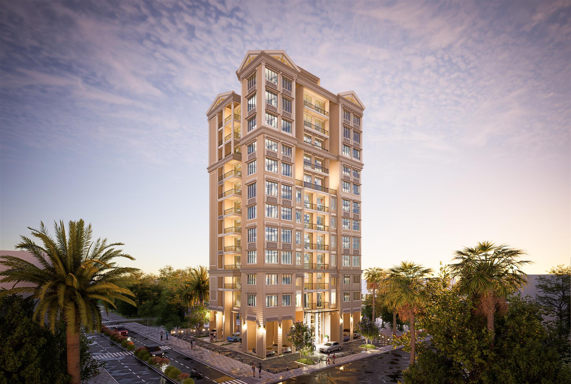 Heritage Vatika elevation